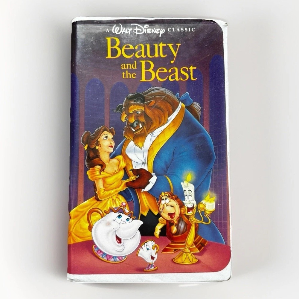 Beauty and the Beast (VHS Tape, 1992) Black Diamond.